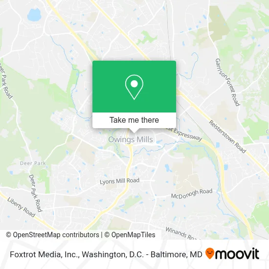 Foxtrot Media, Inc. map