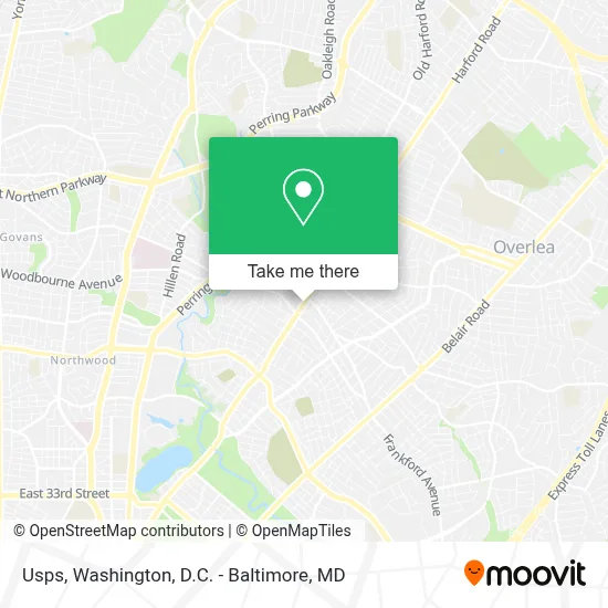 Usps map