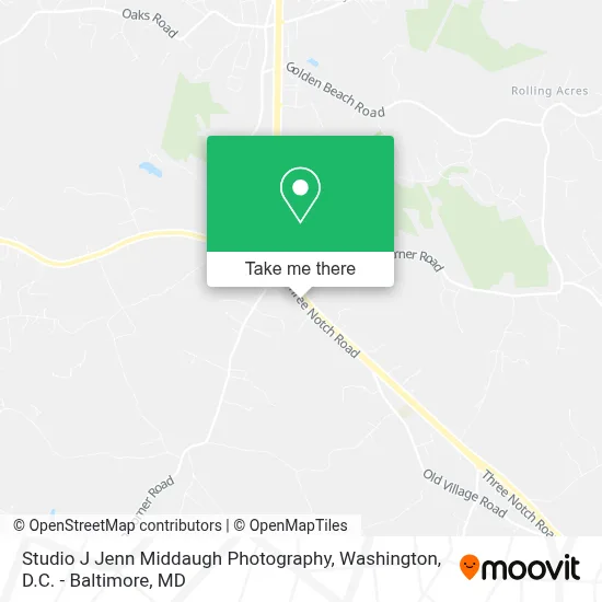 Studio J Jenn Middaugh Photography map