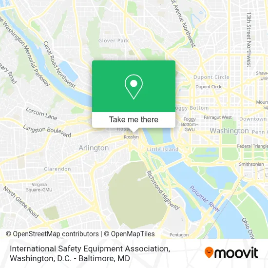 International Safety Equipment Association map