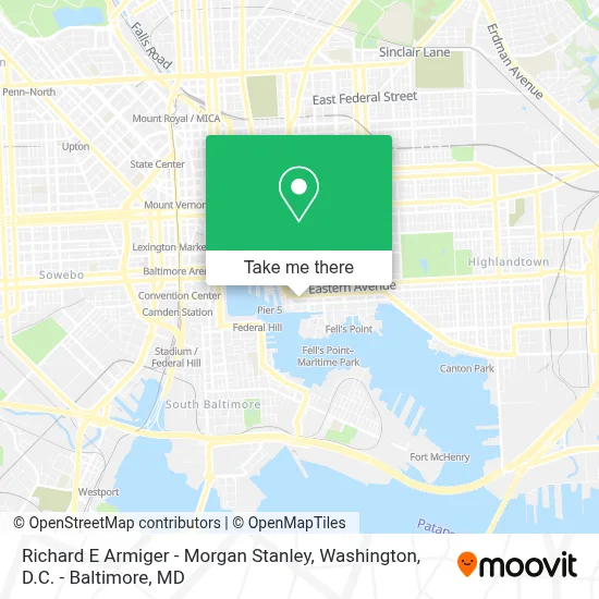 Richard E Armiger - Morgan Stanley map