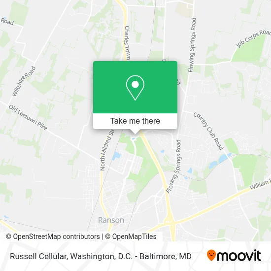 Russell Cellular map