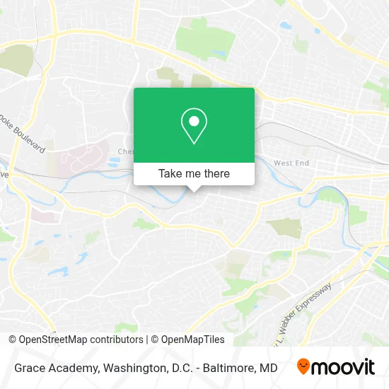 Grace Academy map
