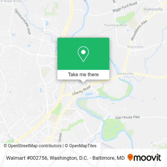 Walmart #002756 map
