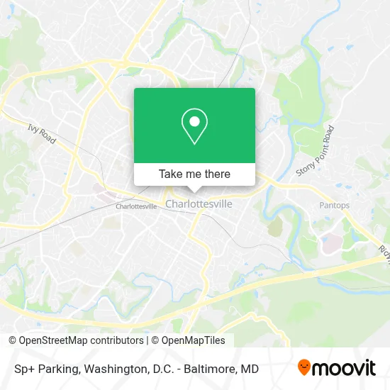 Sp+ Parking map