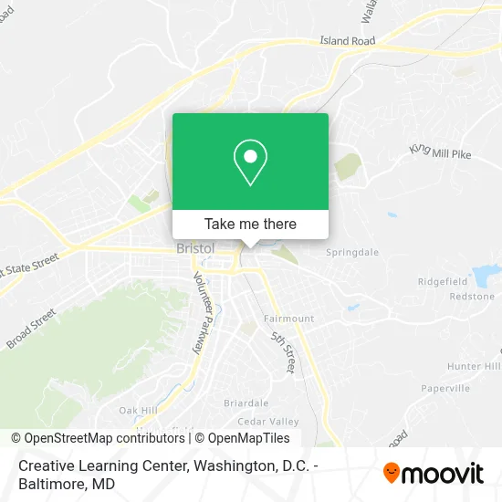 Creative Learning Center map