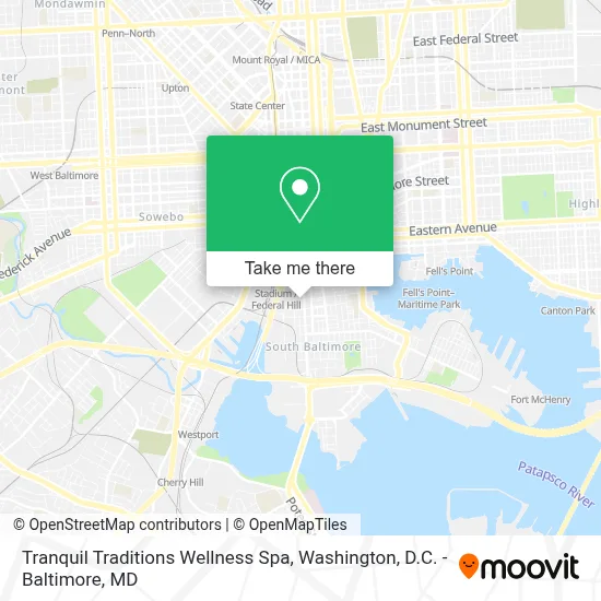 Tranquil Traditions Wellness Spa map