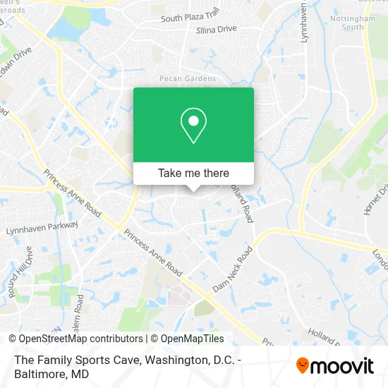The Family Sports Cave map