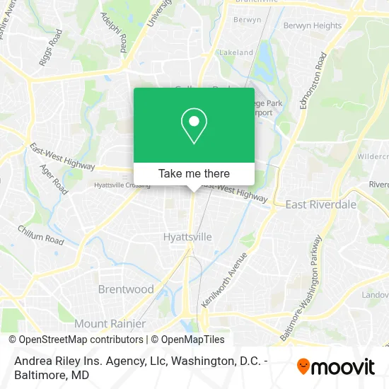 Andrea Riley Ins. Agency, Llc map