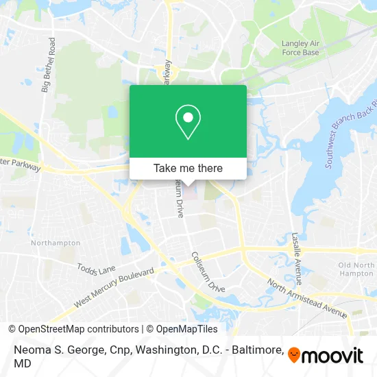 Neoma S. George, Cnp map