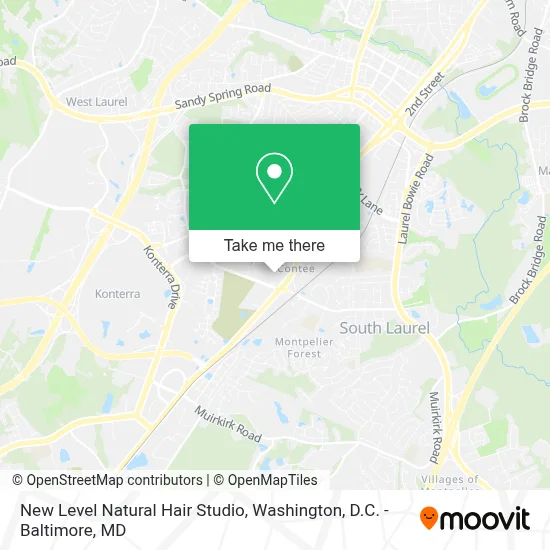 New Level Natural Hair Studio map