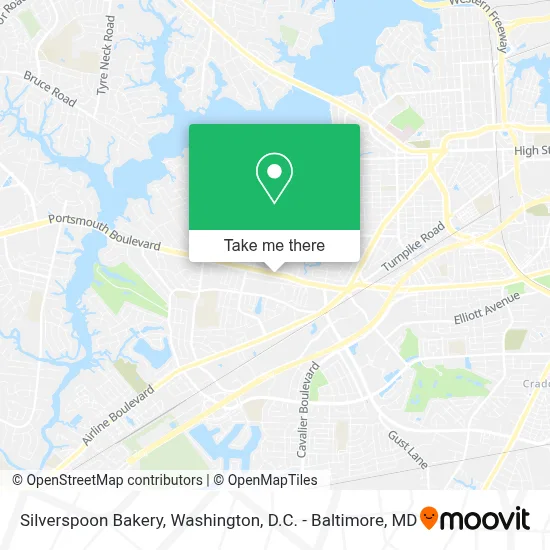 Silverspoon Bakery map