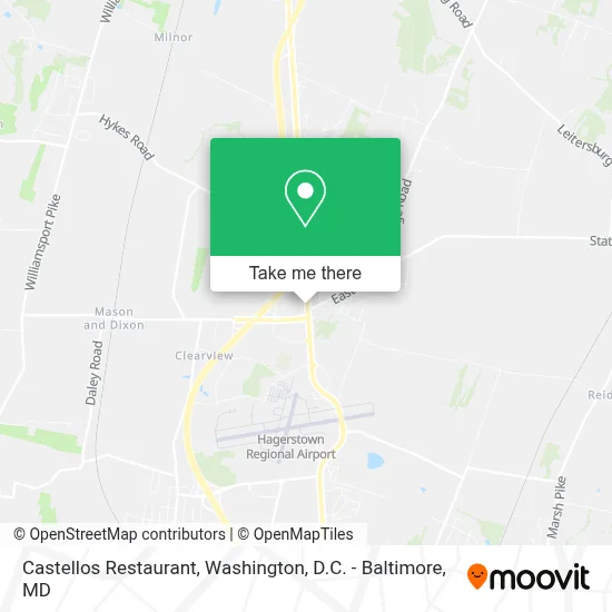Castellos Restaurant map