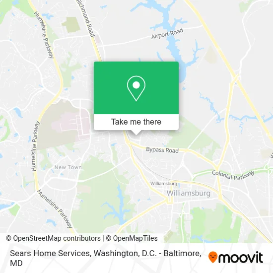 Sears Home Services map