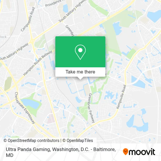 Ultra Panda Gaming map