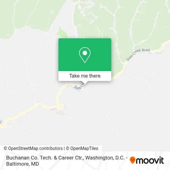 Buchanan Co. Tech. & Career Ctr. map