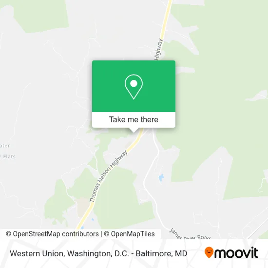 Western Union map
