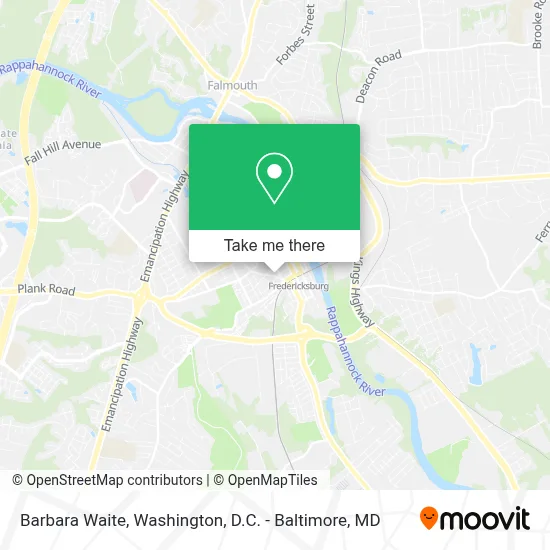 Barbara Waite map