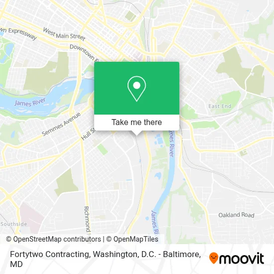 Fortytwo Contracting map