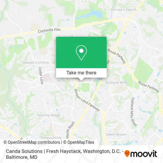 Canda Solutions | Fresh Haystack map