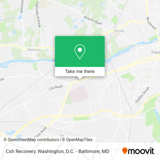 Csh Recovery map