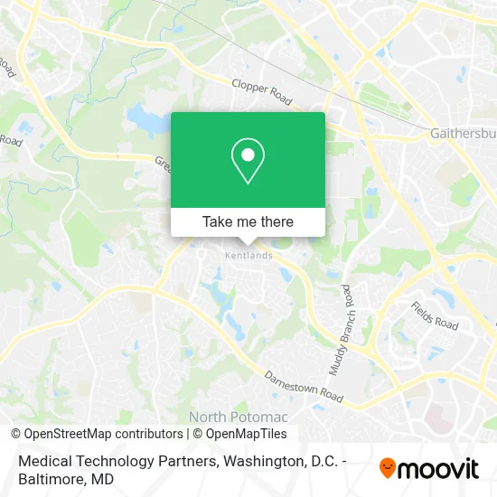 Medical Technology Partners map