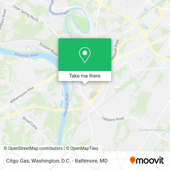 Citgo Gas map