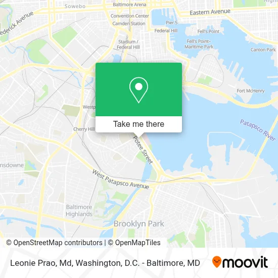 Leonie Prao, Md map