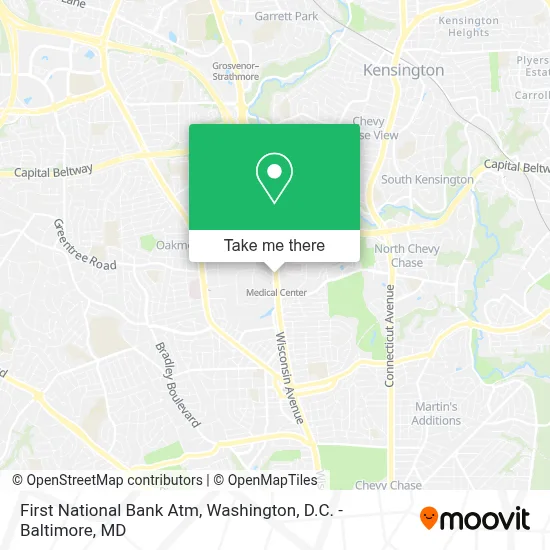 First National Bank Atm map