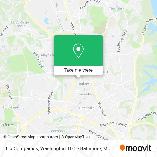 Ltx Companies map
