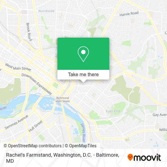 Rachel's Farmstand map