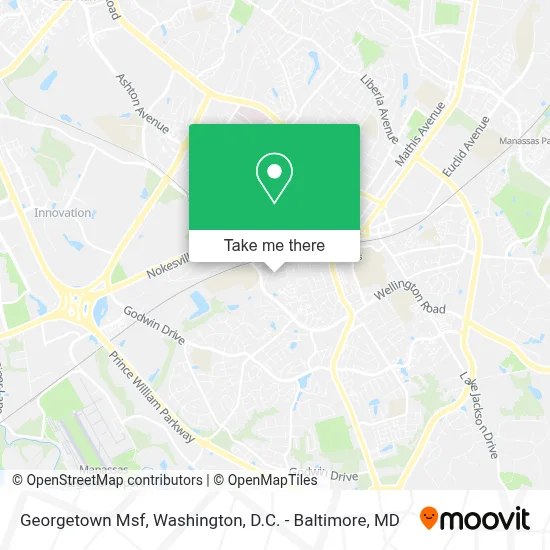 Georgetown Msf map