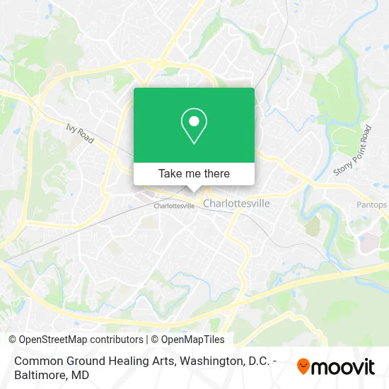 Common Ground Healing Arts map