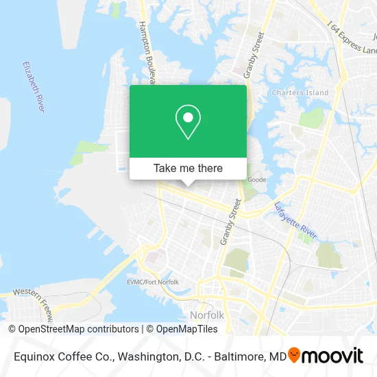 Equinox Coffee Co. map