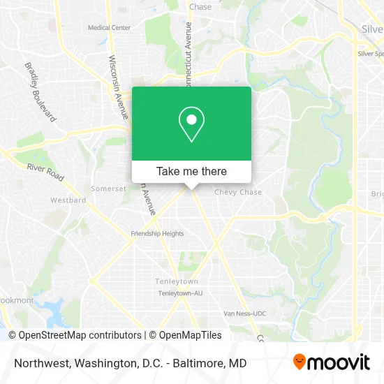 Northwest map