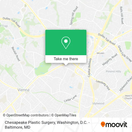 Chesapeake Plastic Surgery map
