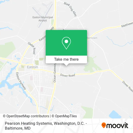 Pearson Heating Systems map
