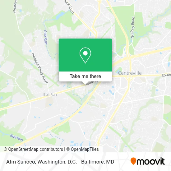 Atm Sunoco map