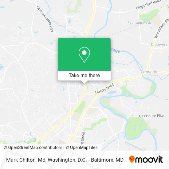 Mark Chilton, Md map