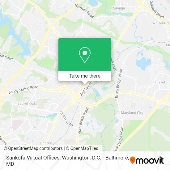 Sankofa Virtual Offices map
