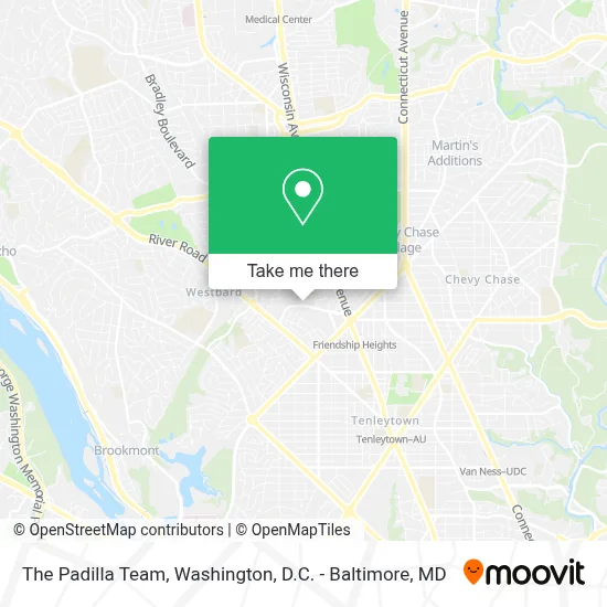 The Padilla Team map