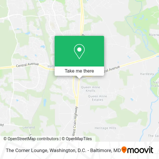 The Corner Lounge map