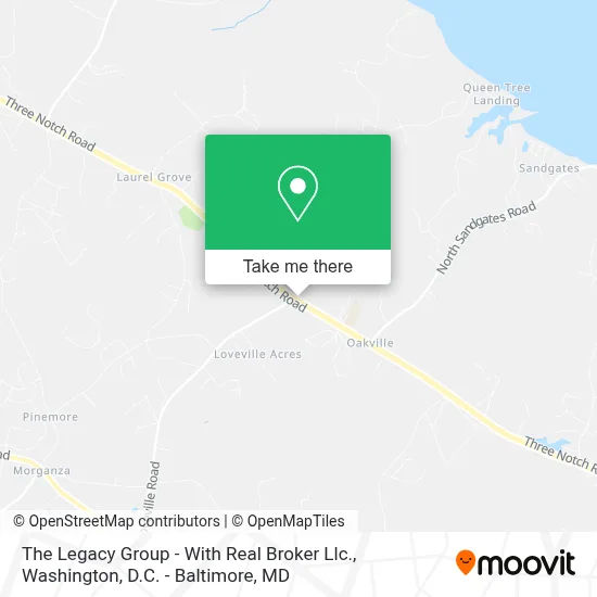 The Legacy Group - With Real Broker Llc. map