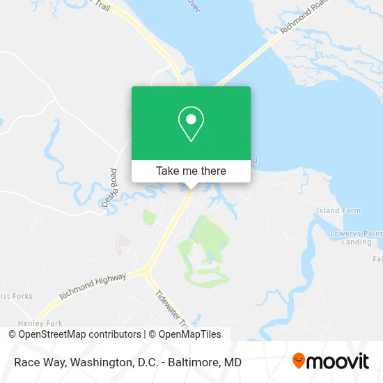 Race Way map