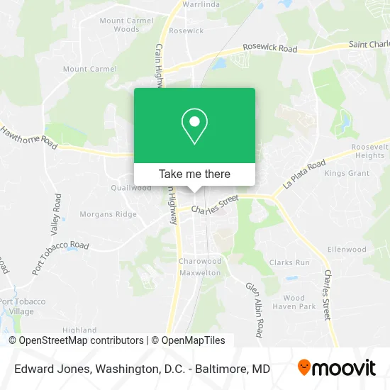 Edward Jones map