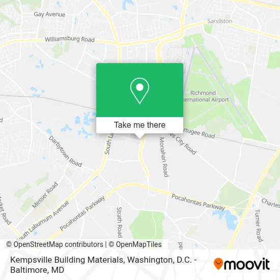 Kempsville Building Materials map