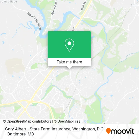 Gary Albert - State Farm Insurance map