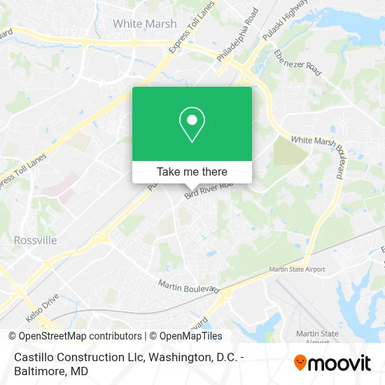 Castillo Construction Llc map