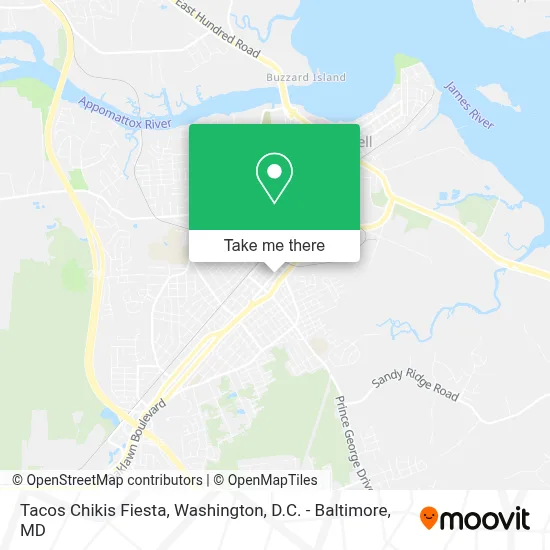 Tacos Chikis Fiesta map