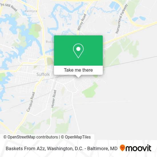Baskets From A2z map